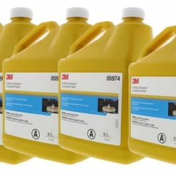 Buy ⭐ 3M 05974 Rubbing Compound, 1 Gallon, (4 Pack) 🥰