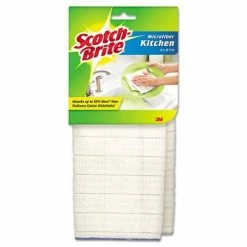 Hot Sale 🧨 3M-97497 9032-2 Scotch-Brite 11.5" X 12.5" Kitchen Cloth, 4-Packs (8 Cloths) ✔️