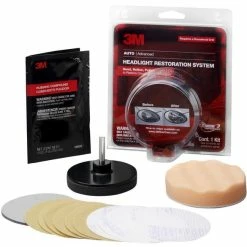 New 🎁 3M 39008 Headlight Lens Restoration System, 2 Pack 🌟