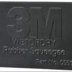 Outlet 😀 3M 05517 Wetordry 2 3/4 X 4 1/4 Inch Rubber Squeegee 🎁