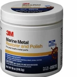Best Pirce ⭐ 3M 09019 Marine Metal Restorer And Polish (18-Ounce Paste) 🔥