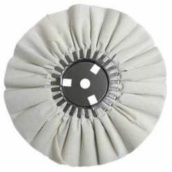 Cheapest ⭐ Zephyr AWW-58-10-SS White/Blue Super Shine 10" Buffing Wheel 😍