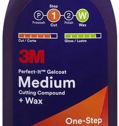 Budget 🛒 3M 36106 Perfect-It Gelcoat Medium Cutting Compound + Wax, 1 Qt. ⭐