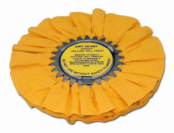 Cheapest β€οΈ Zephyr AWY-58-8-MT Yellow Airway Mill Treat 8" Buffing Wheel π 1 Cheapest β€οΈ Zephyr AWY-58-8-MT Yellow Airway Mill Treat 8" Buffing Wheel π