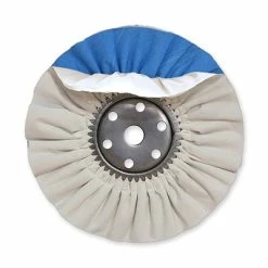 Budget 🎁 Zephyr AWW-58-8-SS White/Blue Super Shine 8" Buffing Wheel 🌟