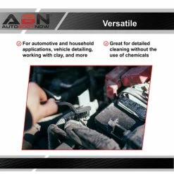 Cheap 🔥 7” Inch Wire Detail Brush 3-Piece Set – Nylon, Brass, Stainless Steel ABN 3408 😉 -Meguiar’s Shop abn 3408 5 large