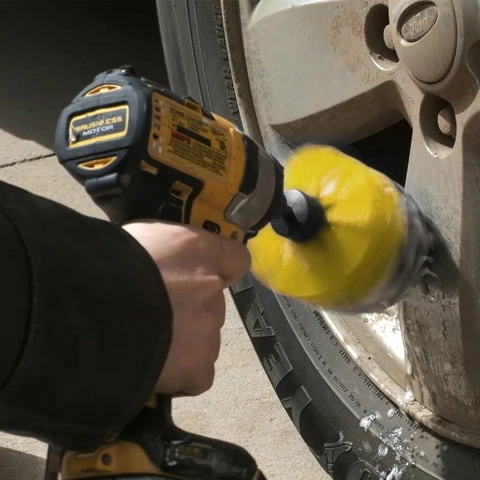 Best Sale π Power Scrubber Drill Brush Attachment 3 Piece Set For 1/4in Drive ABN 3pcDrillBrushSet_PNT π 9 Best Sale π Power Scrubber Drill Brush Attachment 3 Piece Set For 1/4in Drive ABN 3pcDrillBrushSet_PNT π - Image 9