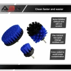 Best Sale π Power Scrubber Drill Brush Attachment 3 Piece Set For 1/4in Drive ABN 3pcDrillBrushSet_PNT π 51 Best Sale π Power Scrubber Drill Brush Attachment 3 Piece Set For 1/4in Drive ABN 3pcDrillBrushSet_PNT π -Meguiarβs Shop abn 804855 4 large