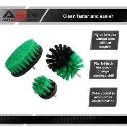 Best Sale π Power Scrubber Drill Brush Attachment 3 Piece Set For 1/4in Drive ABN 3pcDrillBrushSet_PNT π 48 Best Sale π Power Scrubber Drill Brush Attachment 3 Piece Set For 1/4in Drive ABN 3pcDrillBrushSet_PNT π -Meguiarβs Shop abn 804862 4 large