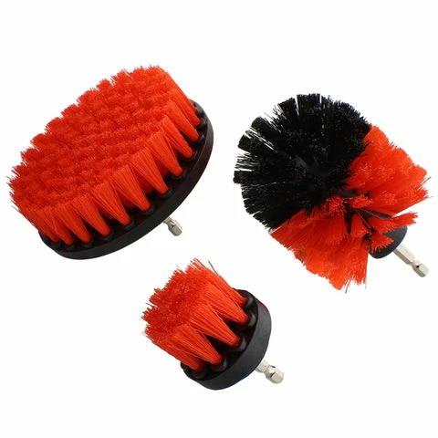 Best Sale π Power Scrubber Drill Brush Attachment 3 Piece Set For 1/4in Drive ABN 3pcDrillBrushSet_PNT π 2 Best Sale π Power Scrubber Drill Brush Attachment 3 Piece Set For 1/4in Drive ABN 3pcDrillBrushSet_PNT π - Image 2