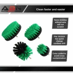 Cheapest π 1/4in Drive Power Scrubber Detailing Brush Set - 4pc Drill Brush Kit ABN 4pcDrillBrushSet_PNT π 48 Cheapest π 1/4in Drive Power Scrubber Detailing Brush Set - 4pc Drill Brush Kit ABN 4pcDrillBrushSet_PNT π -Meguiarβs Shop abn 804923 4 large