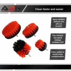 Cheapest π 1/4in Drive Power Scrubber Detailing Brush Set - 4pc Drill Brush Kit ABN 4pcDrillBrushSet_PNT π 49 Cheapest π 1/4in Drive Power Scrubber Detailing Brush Set - 4pc Drill Brush Kit ABN 4pcDrillBrushSet_PNT π -Meguiarβs Shop abn 804930 4 large