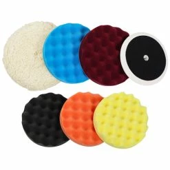 Outlet 🧨 Polishing Pads Kit 8in 5pc Buffing Kit Buffer Pad Drill Attachments ABN 809041 🎉