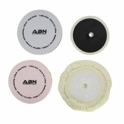 Outlet 🧨 Polishing Pads Kit 8in 5pc Buffing Kit Buffer Pad Drill Attachments ABN 809041 🎉 -Meguiar’s Shop abn 809041 3 large