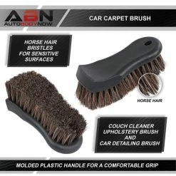 Wholesale 🌟 Car Carpet Brush Scrubber Horse Hair Brush - 7in Couch Cleaner ABN 819224 ⭐ -Meguiar’s Shop abn 819224 3 large