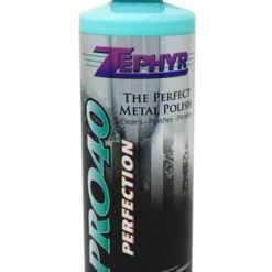 New ✨ Zephyr PRO-40016 Pro-40 Perfection, The Perfect Metal Polish - 16 Fl. Oz. ❤️