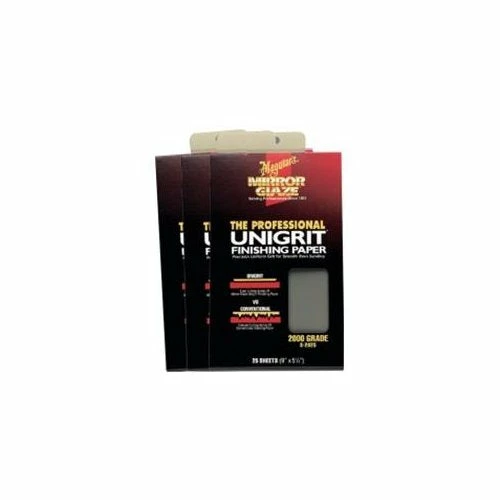 Wholesale π Meguiar's Meguiars S2525 Mirror Glaze Unigrit Finishing Paper 2500 Grit (25 Sheets) βοΈ 1 Wholesale π Meguiar's Meguiars S2525 Mirror Glaze Unigrit Finishing Paper 2500 Grit (25 Sheets) βοΈ