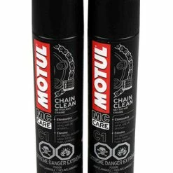 Buy ⭐ Motul 103243 C1 Chain Clean O, X & Z-Ring Compatible 400mL/9.8 Fl Oz Can 2 Pack 😍