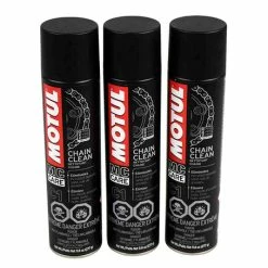 Deals 🧨 Motul 103243 C1 Chain Clean O, X & Z-Ring Compatible 400mL/9.8 Fl Oz Can 3 Pack 🤩