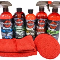 Brand new 🌟 Renegade Products USA Wash, Shine & Protect Mini Kit 9 Piece Set 🤩