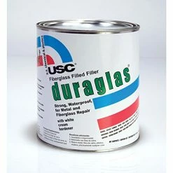 Coupon ✔️ U.S. Chemical & Plastics U. S. Chemical & Plastics USC 24035 Duraglas Fiberglass Body Filler - Quart 😀